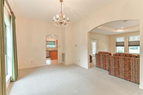 Chandelier, Interior, Recessed Lighting