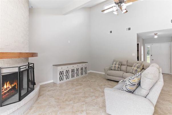 Fireplace, Interior, Living room