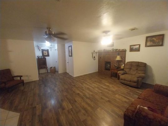 Fireplace, Interior, Wood Texture Flooring