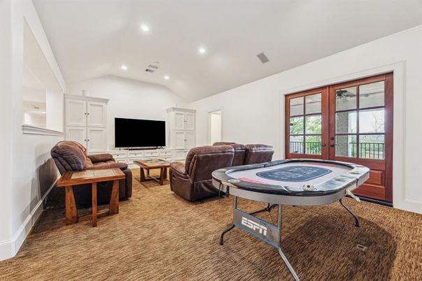 Game Room, Interior, Living room, Recessed Lighting