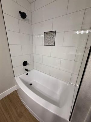 Bathroom, Interior, Wood Texture Flooring