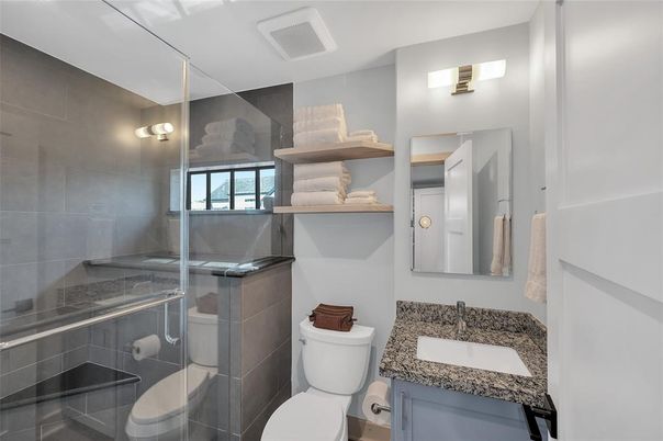 Bathroom, Glass Shower, Interior