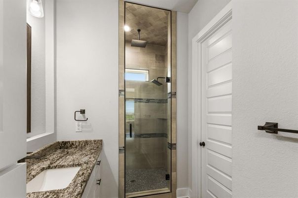 Bathroom, Glass Shower, Interior