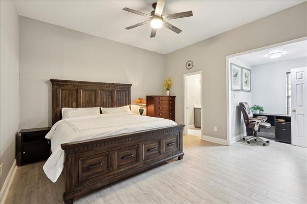 Bedroom, Home Office, Interior, Wood Texture Flooring