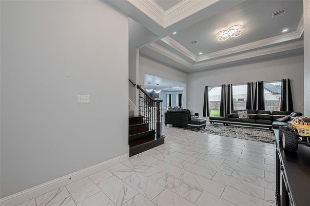 Interior, Living room, Marble, Recessed Lighting