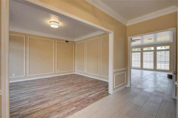 Empty room, Interior, Wood Texture Flooring