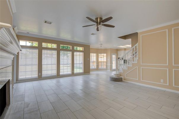 Empty room, Interior, Wood Texture Flooring