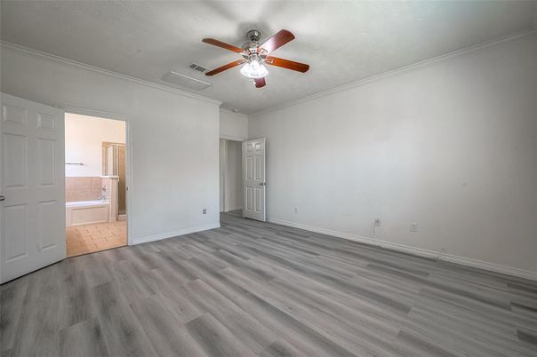 Bathroom, Empty room, Interior, Wood Texture Flooring