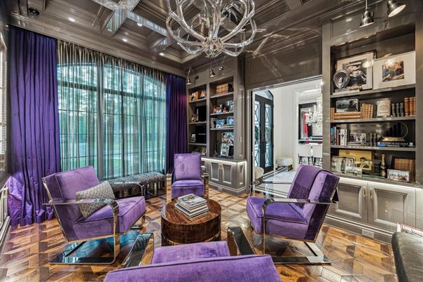 Chandelier, Interior, Living room, Recessed Lighting, Wood Texture Flooring