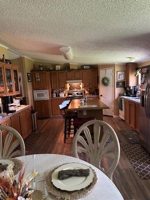 Dining room, Interior, Kitchen, Wood Texture Flooring