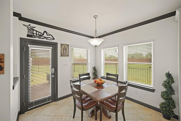 Dining room, Interior, Pendant Lights