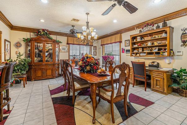 Chandelier, Dining room, Interior, Recessed Lighting