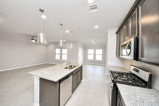 Interior, Kitchen, Pendant Lights, Recessed Lighting