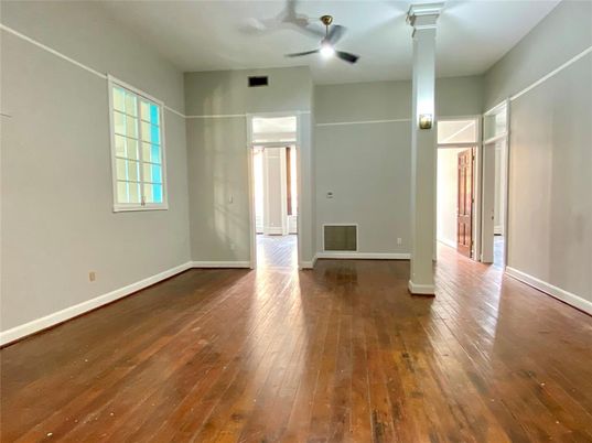 Empty room, Interior, Wood Texture Flooring