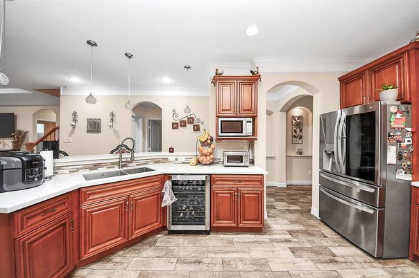 Interior, Kitchen, Pendant Lights, Recessed Lighting