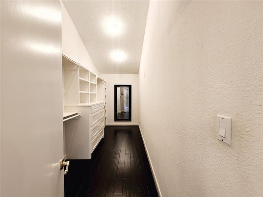 Interior, Walk-in Closets, Wood Texture Flooring