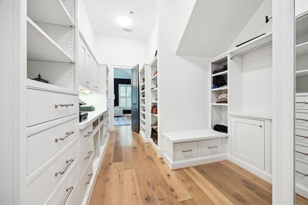 Interior, Recessed Lighting, Walk-in Closets, Wood Texture Flooring