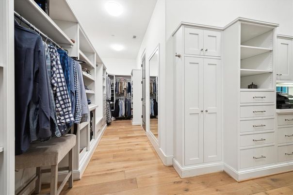 Interior, Recessed Lighting, Walk-in Closets, Wood Texture Flooring