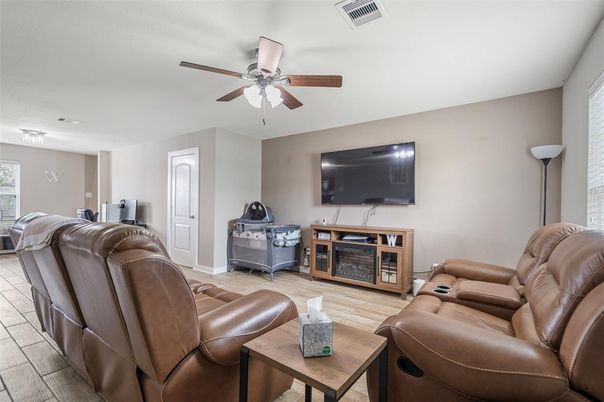 Home Theatre Room, Interior, Living room, Wood Texture Flooring