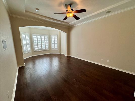 Empty room, Interior, Wood Texture Flooring