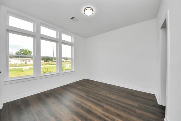 Empty room, Interior, Wood Texture Flooring