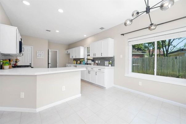Interior, Kitchen, Pendant Lights, Recessed Lighting