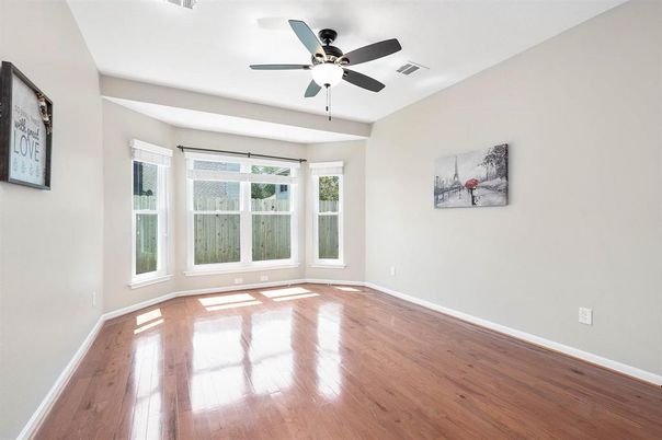Empty room, Interior, Wood Texture Flooring