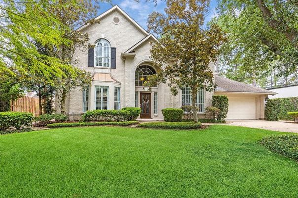 Attached, Backyard, Exterior, Facade, Brick Traditional