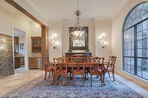 Dining room, Interior, Pendant Lights