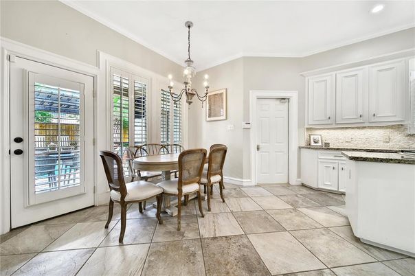 Dining room, Interior, Kitchen, Pendant Lights, Recessed Lighting