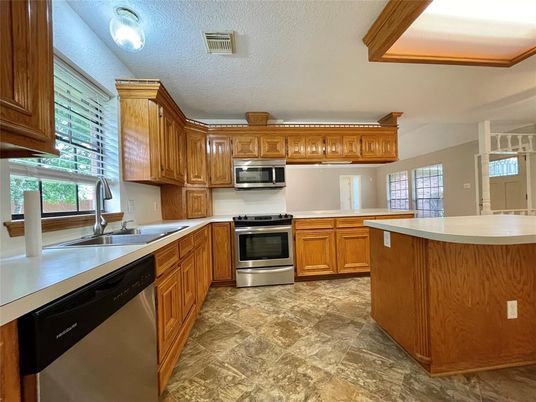 Interior, Kitchen, Stainless Steel Appliances