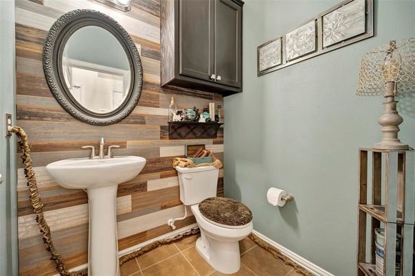 Bathroom, Interior, Wooden Walls
