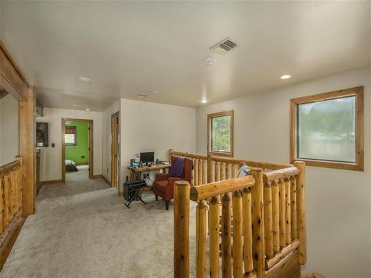 Home Office, Interior, Recessed Lighting