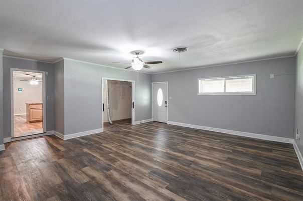Empty room, Interior, Wood Texture Flooring
