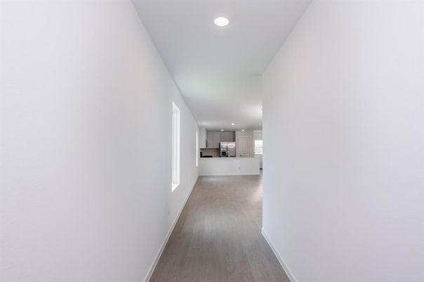 Interior, Recessed Lighting, Wood Texture Flooring