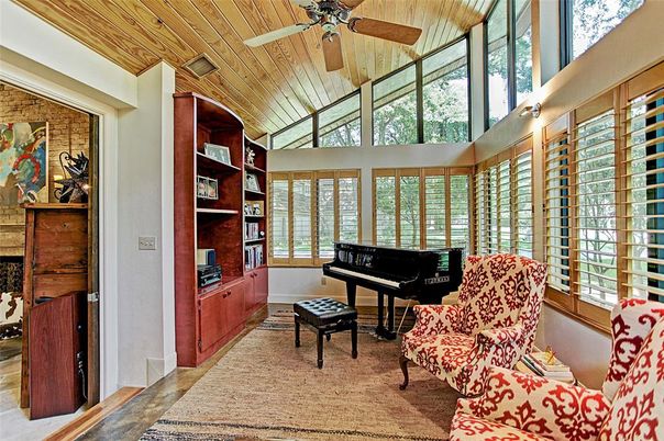 Interior, Piano, Wooden Ceilings