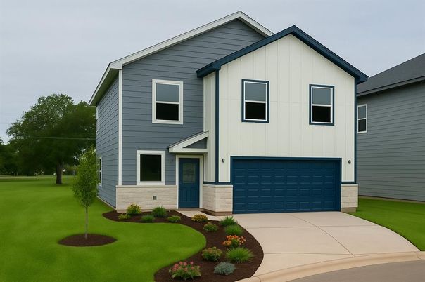 Attached, Exterior, Facade, Rowhouse