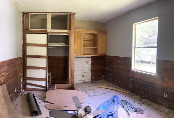 Empty room, Interior, Wooden Walls