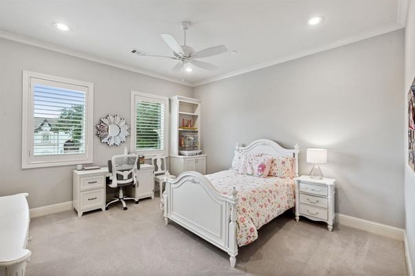 Bedroom, Home Office, Interior, Recessed Lighting