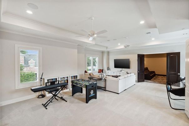 Game Room, Interior, Living room, Recessed Lighting