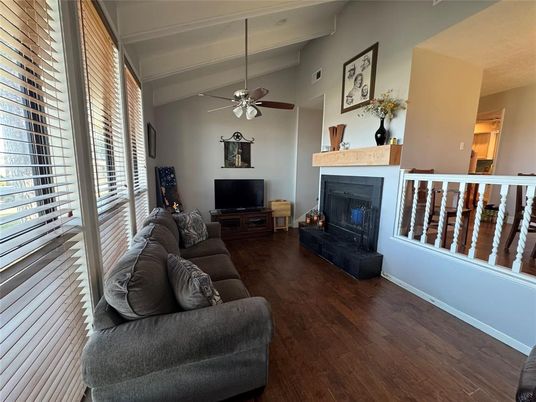 Fireplace, Interior, Living room, Wood Texture Flooring