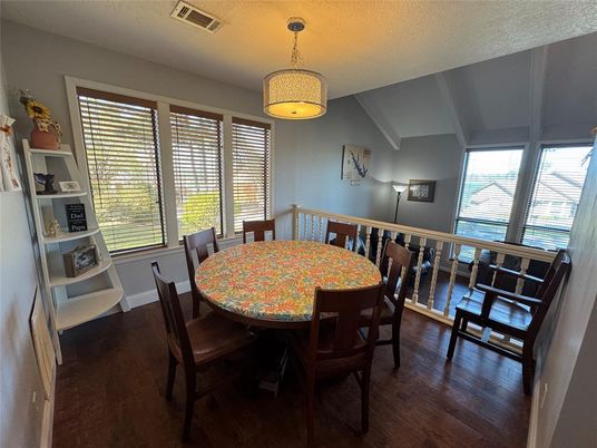 Dining room, Interior, Wood Texture Flooring