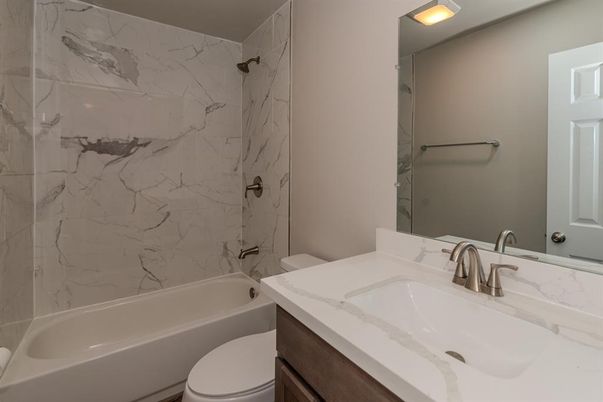 Bathroom, Interior, Marble Walls