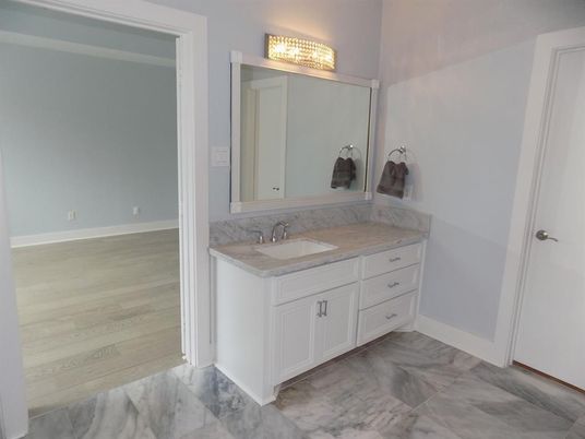 Bathroom, Interior, Marble, Wood Texture Flooring