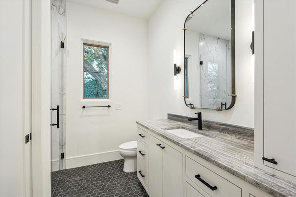 Bathroom, Interior, Marble Walls