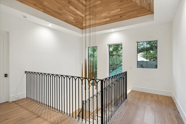 Interior, Pendant Lights, Recessed Lighting, Wooden Ceilings, Wood Texture Flooring