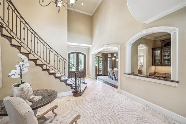 Interior, Marble, Recessed Lighting