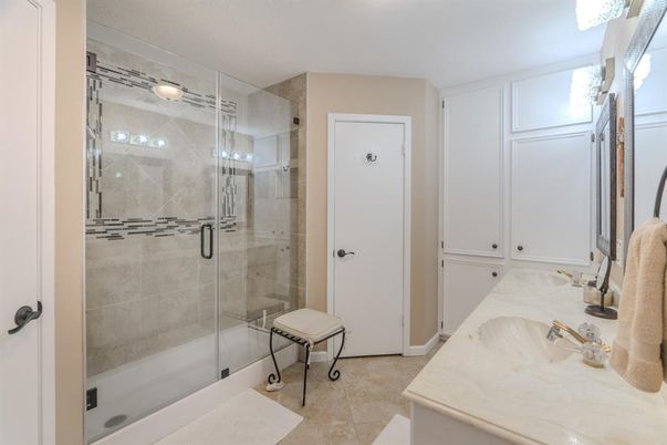 Bathroom, Glass Shower, Interior