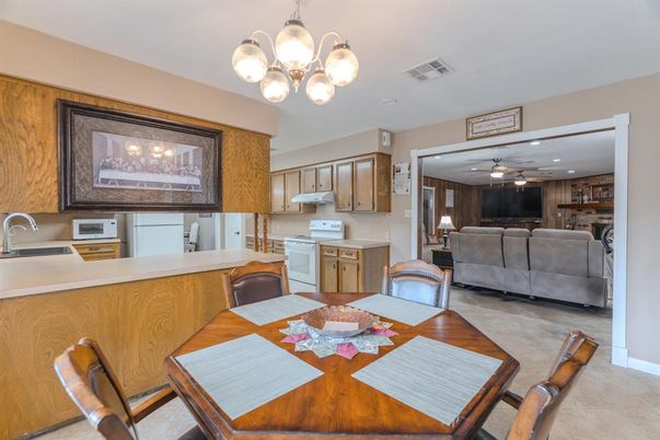 Dining room, Interior, Kitchen, Living room