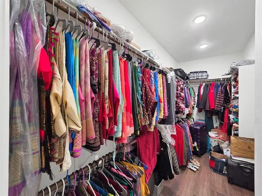 Interior, Recessed Lighting, Walk-in Closets, Wood Texture Flooring